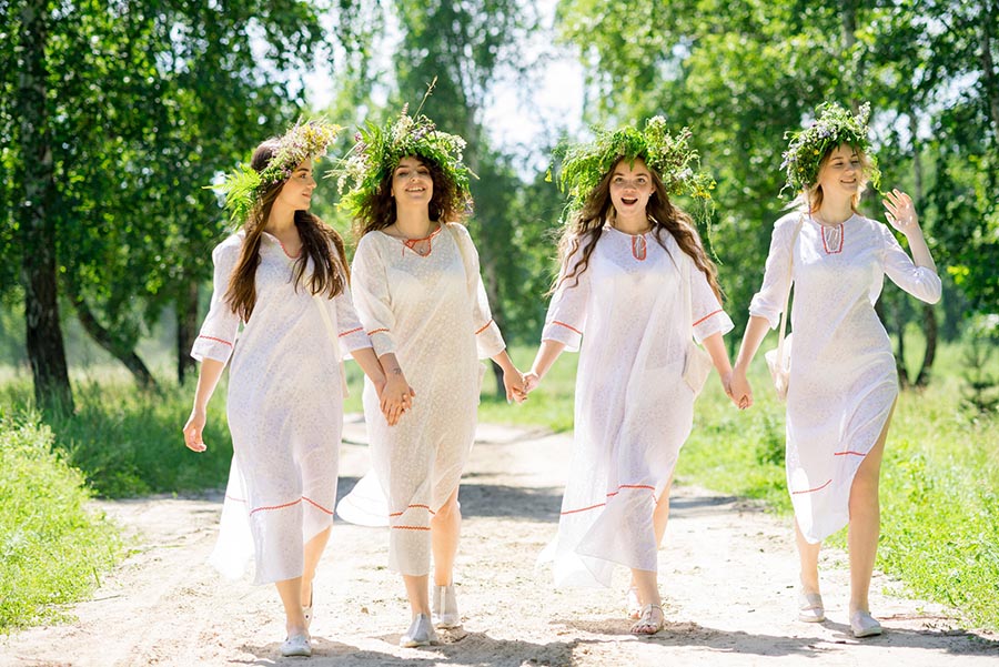 Slavic girls in Nasiriya